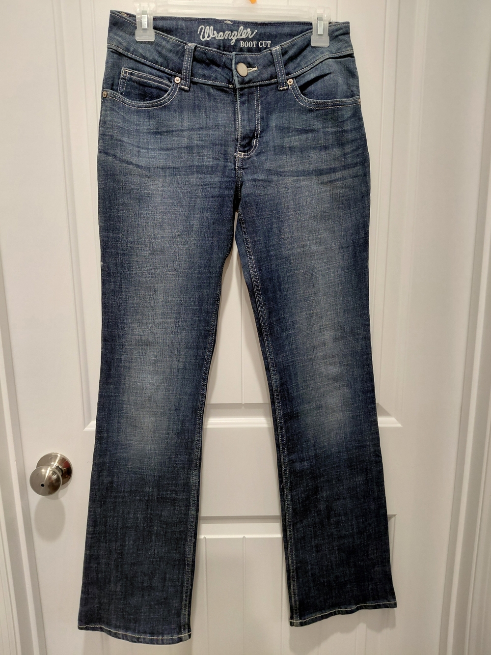 Wrangler Dark Indigo Boot Cut Jeans